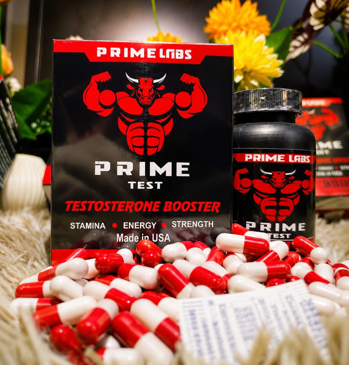 Prime Test 90 Capsules Made in USA